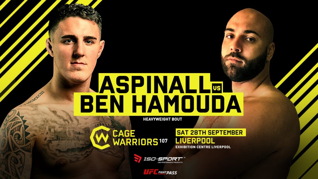 Cage Warriors 107: Aspinall vs Ben Hamouda