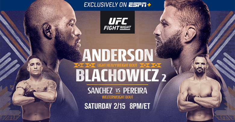 UFC Fight Night: Anderson vs. Blachowicz 2 Live Stream
