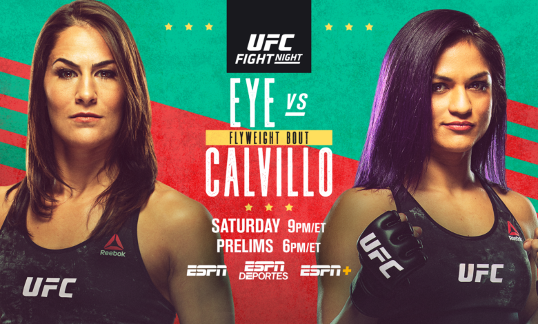 UFC Fight Night Eye vs Calvillo
