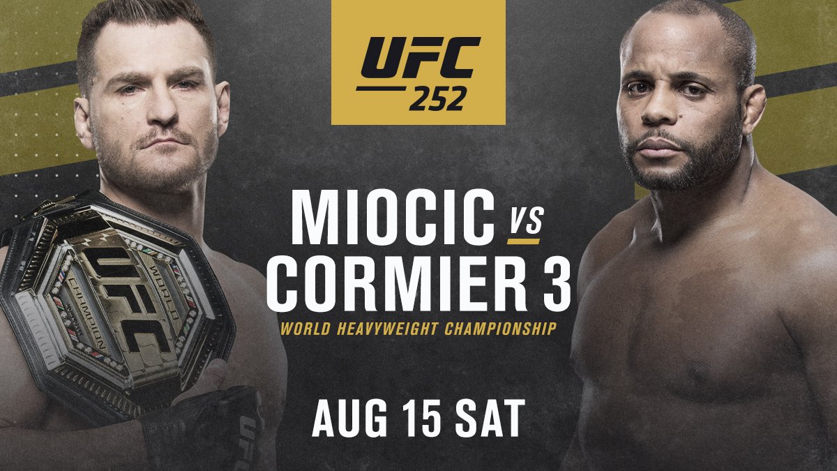 UFC 252: Miocic vs Cormier 3