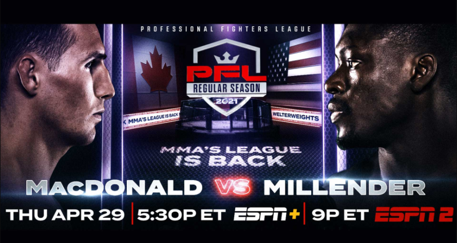 2021 PFL 2: MacDonald vs Millender