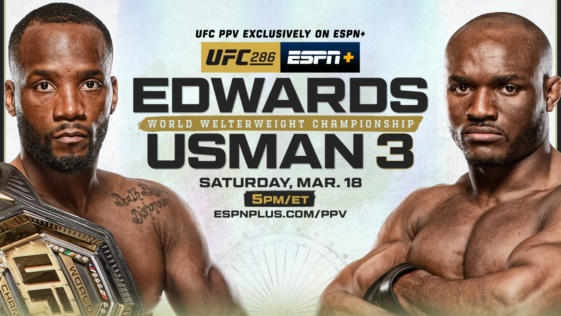 UFC 286: Edwards vs Usman